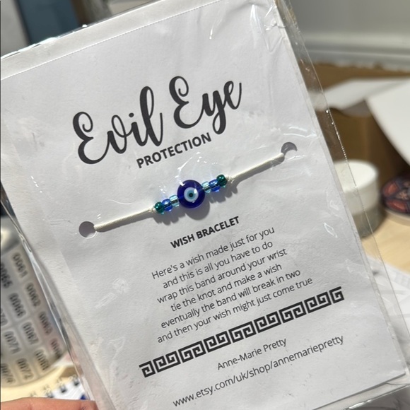 Evil Eye bracelet gift wish Protection NEW jewelry - Picture 1 of 1